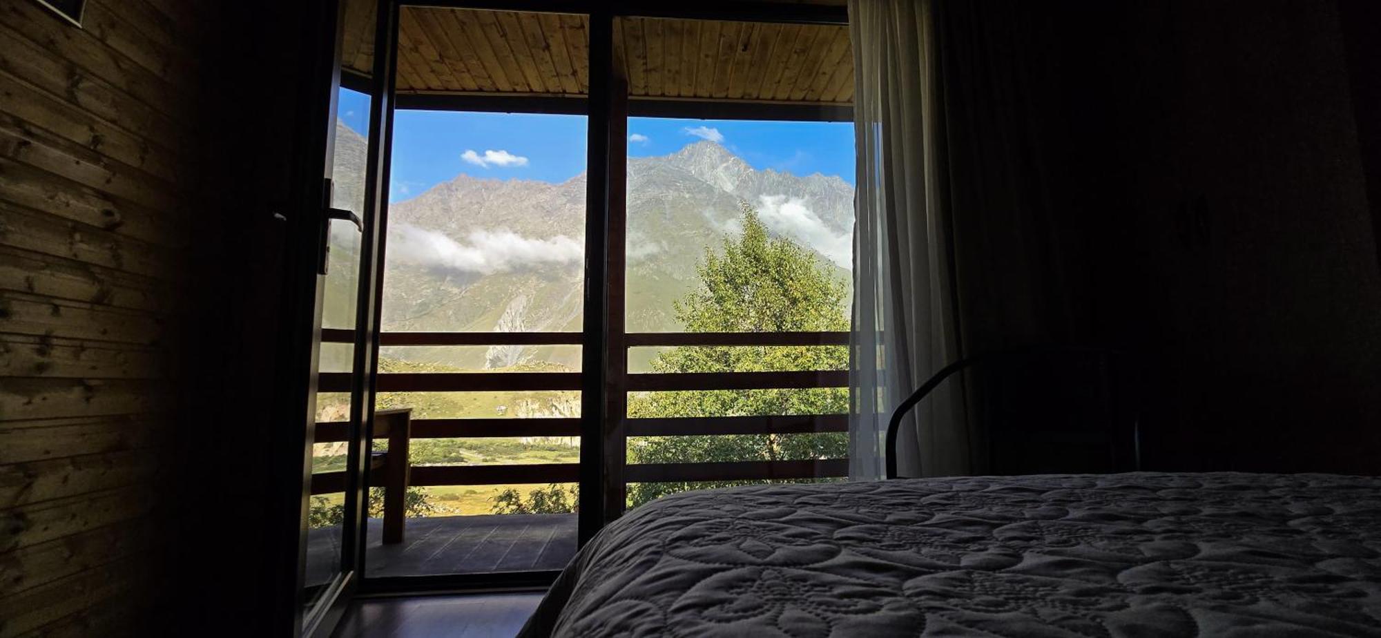 My Space Kazbegi Lägenhet Exteriör bild